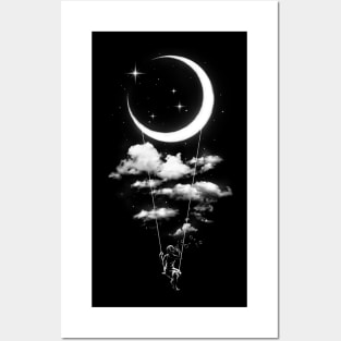 Moon Swing Posters and Art